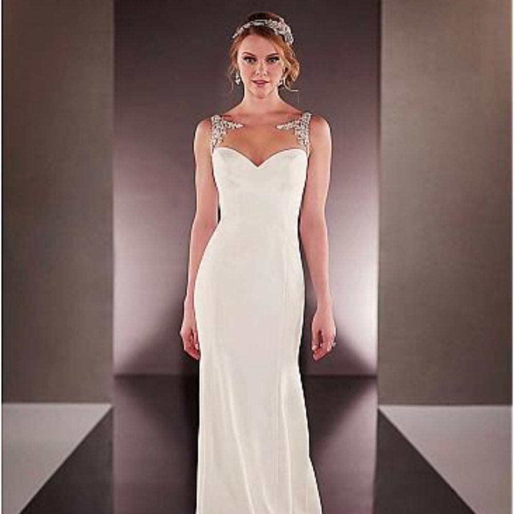 Mermaid Wedding Dress With Beaded Lace Appliques